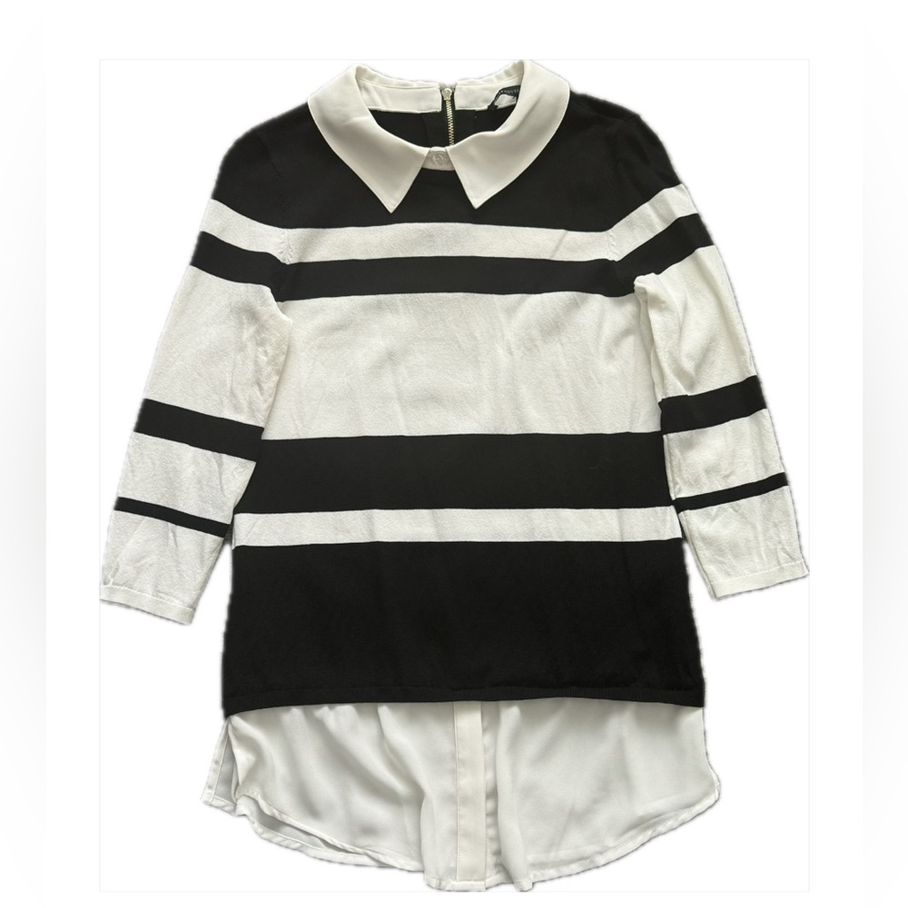 White House Black Market 3/4 sleeve sweater